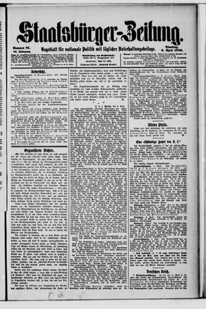 Staatsbürger-Zeitung vom 06.04.1909