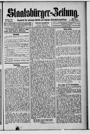Staatsbürger-Zeitung vom 09.04.1909