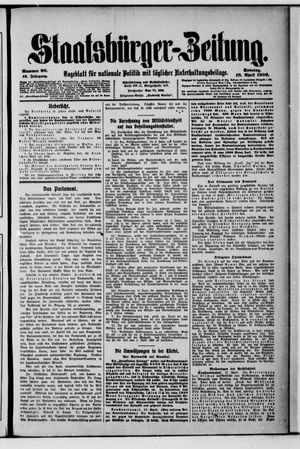 Staatsbürger-Zeitung vom 18.04.1909