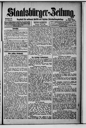 Staatsbürger-Zeitung vom 20.04.1909