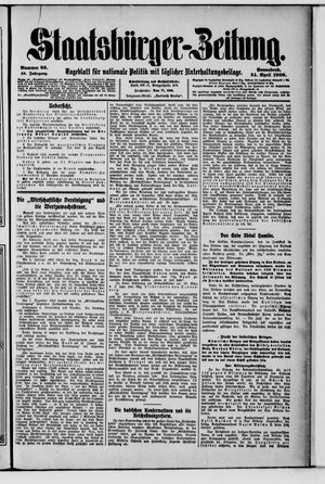 Staatsbürger-Zeitung vom 24.04.1909