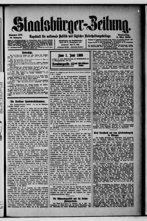 Staatsbürger-Zeitung vom 06.05.1909