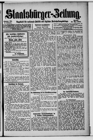 Staatsbürger-Zeitung vom 28.05.1909