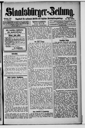 Staatsbürger-Zeitung vom 29.05.1909