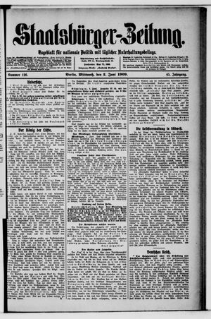 Staatsbürger-Zeitung vom 02.06.1909