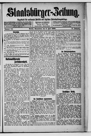 Staatsbürger-Zeitung vom 03.07.1909