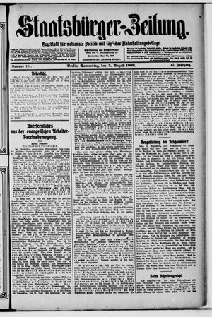 Staatsbürger-Zeitung vom 05.08.1909