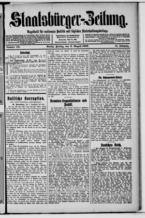 Staatsbürger-Zeitung vom 06.08.1909
