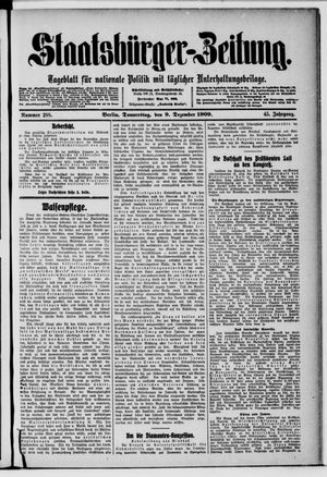Staatsbürger-Zeitung vom 09.12.1909