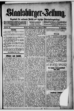 Staatsbürger-Zeitung vom 01.02.1910