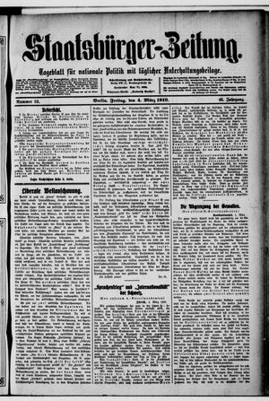 Staatsbürger-Zeitung on Mar 4, 1910
