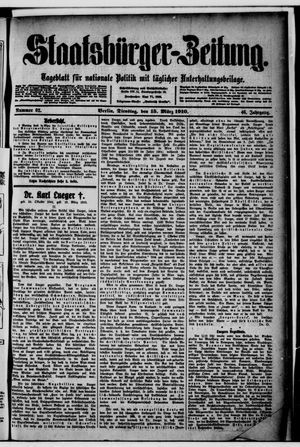 Staatsbürger-Zeitung on Mar 15, 1910