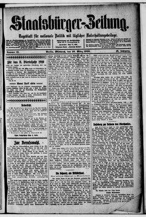Staatsbürger-Zeitung vom 16.03.1910