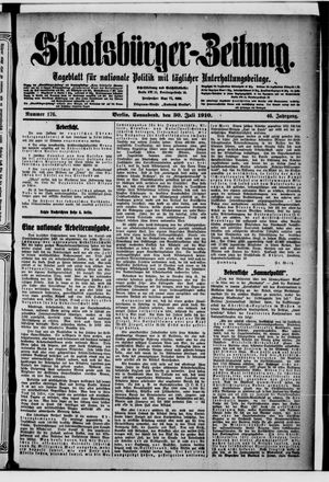 Staatsbürger-Zeitung vom 30.07.1910