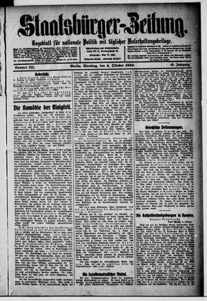 Staatsbürger-Zeitung vom 04.10.1910