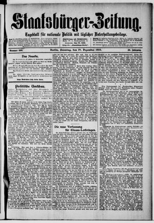 Staatsbürger-Zeitung vom 18.12.1910