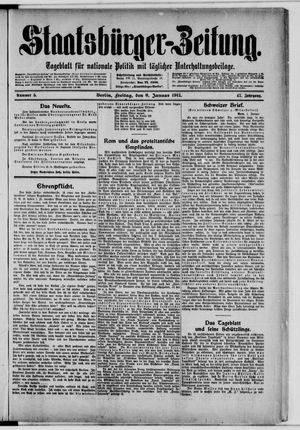 Staatsbürger-Zeitung vom 06.01.1911