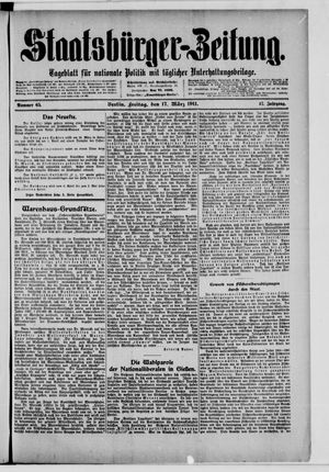 Staatsbürger-Zeitung vom 17.03.1911