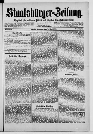 Staatsbürger-Zeitung vom 07.05.1911