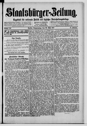 Staatsbürger-Zeitung vom 25.05.1911