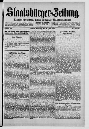 Staatsbürger-Zeitung vom 04.06.1911