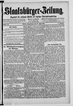 Staatsbürger-Zeitung vom 10.06.1911