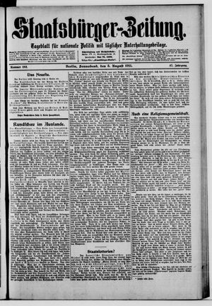 Staatsbürger-Zeitung vom 05.08.1911