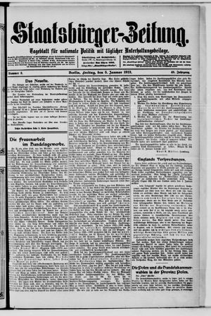 Staatsbürger-Zeitung vom 05.01.1912