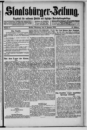 Staatsbürger-Zeitung on Jan 9, 1912