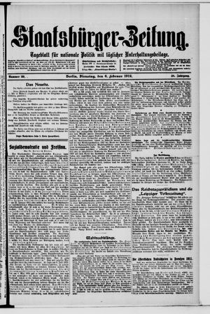 Staatsbürger-Zeitung on Feb 6, 1912