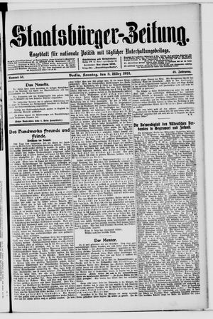 Staatsbürger-Zeitung vom 03.03.1912