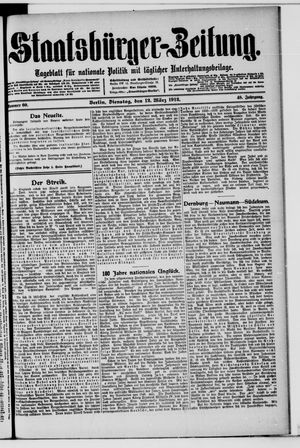 Staatsbürger-Zeitung vom 12.03.1912