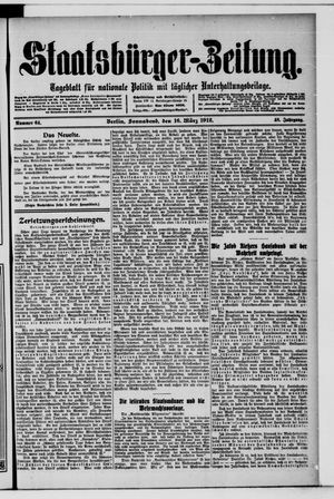 Staatsbürger-Zeitung vom 16.03.1912