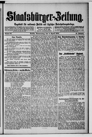 Staatsbürger-Zeitung vom 04.04.1912