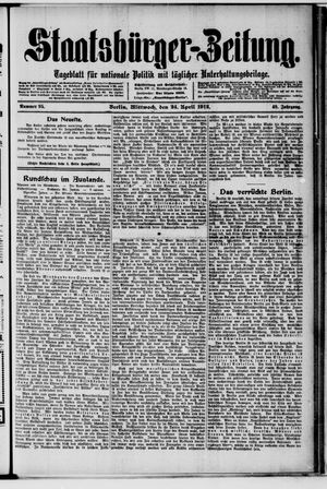 Staatsbürger-Zeitung vom 24.04.1912