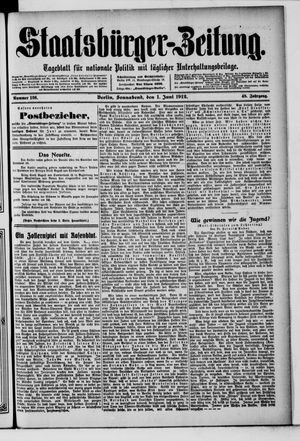 Staatsbürger-Zeitung vom 01.06.1912