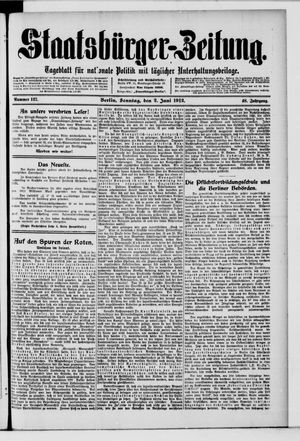 Staatsbürger-Zeitung on Jun 2, 1912