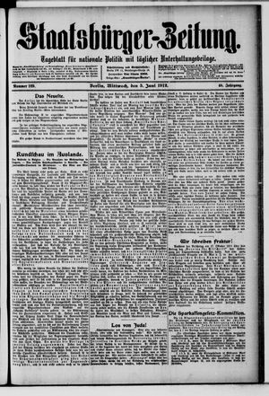 Staatsbürger-Zeitung vom 05.06.1912