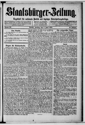 Staatsbürger-Zeitung vom 07.06.1912