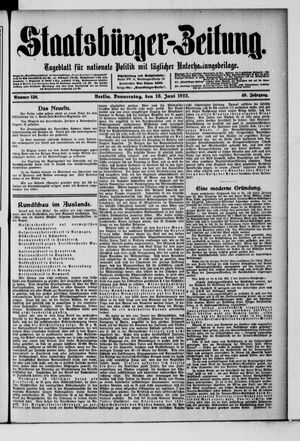 Staatsbürger-Zeitung vom 13.06.1912