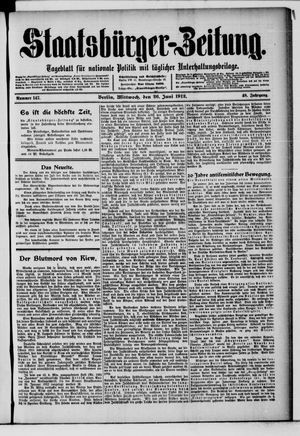 Staatsbürger-Zeitung vom 26.06.1912