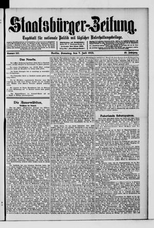 Staatsbürger-Zeitung vom 07.07.1912
