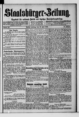 Staatsbürger-Zeitung vom 12.07.1912