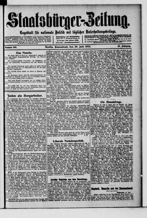 Staatsbürger-Zeitung on Jul 13, 1912