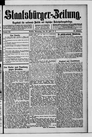Staatsbürger-Zeitung vom 16.07.1912