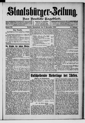 Staatsbürger-Zeitung vom 02.11.1912