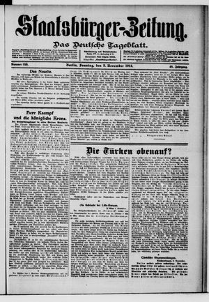 Staatsbürger-Zeitung vom 03.11.1912