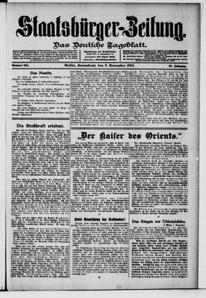 Staatsbürger-Zeitung vom 09.11.1912