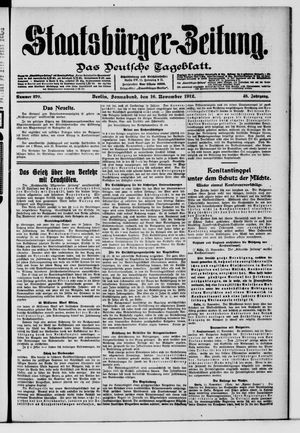 Staatsbürger-Zeitung vom 16.11.1912