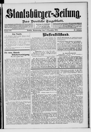 Staatsbürger-Zeitung vom 05.12.1912